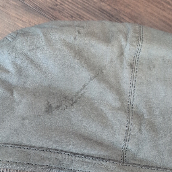 Alexander Wang Olive Green Lambskin Leather Crossbody Shoulder Donna Bag Purse - Picture 8 of 10